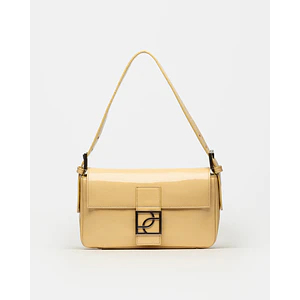 CARTERA AL HOMBRO SIGNATURE EN CUERO CHAROL