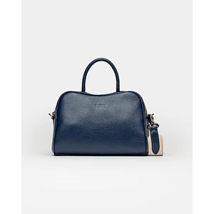 CARTERA DE MANO THE CLUB EN CUERO GRANEADO