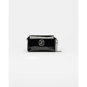 MINI BAG BLOOM EN CUERO CHAROL ARRUGADO