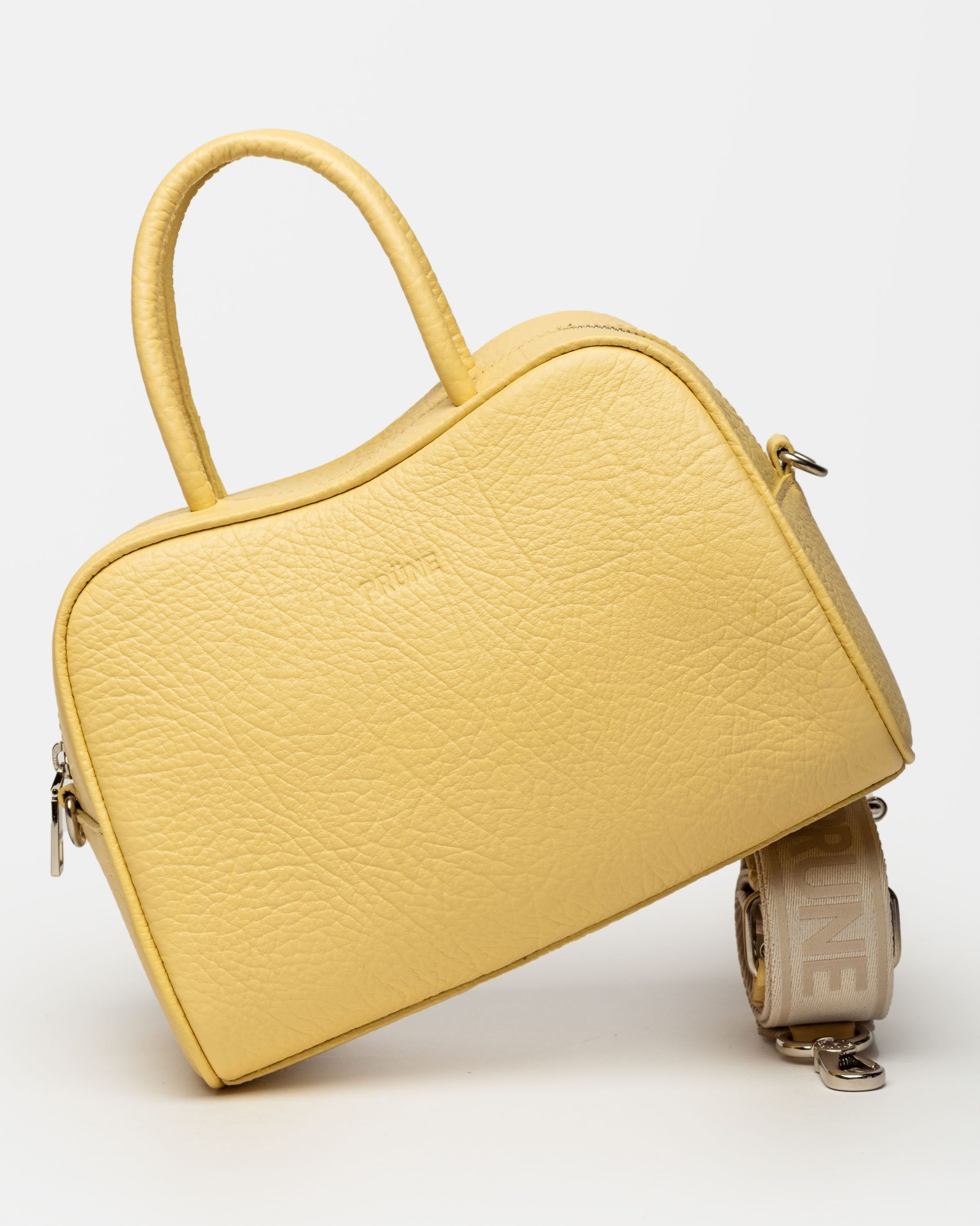 CARTERA DE MANO THE CLUB EN CUERO GRANEADO 3