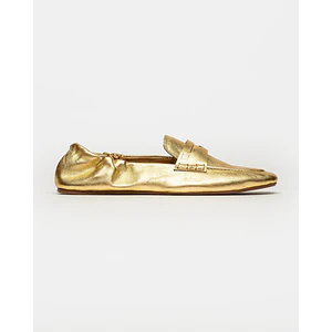MOCASÍN SIENA EN CUERO METALIZADO