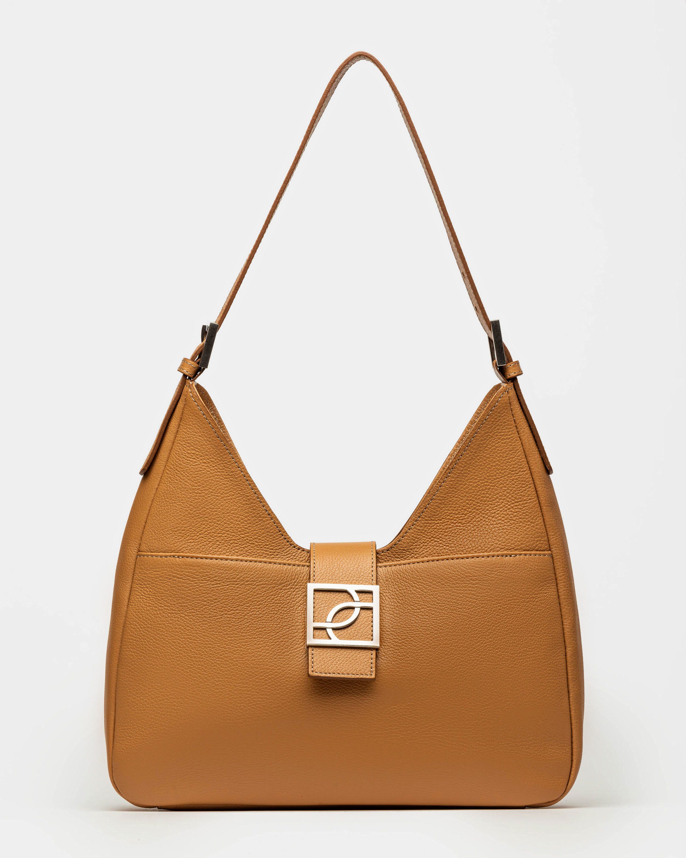 BOLSO SIGNATURE EN CUERO GRANEADO 1