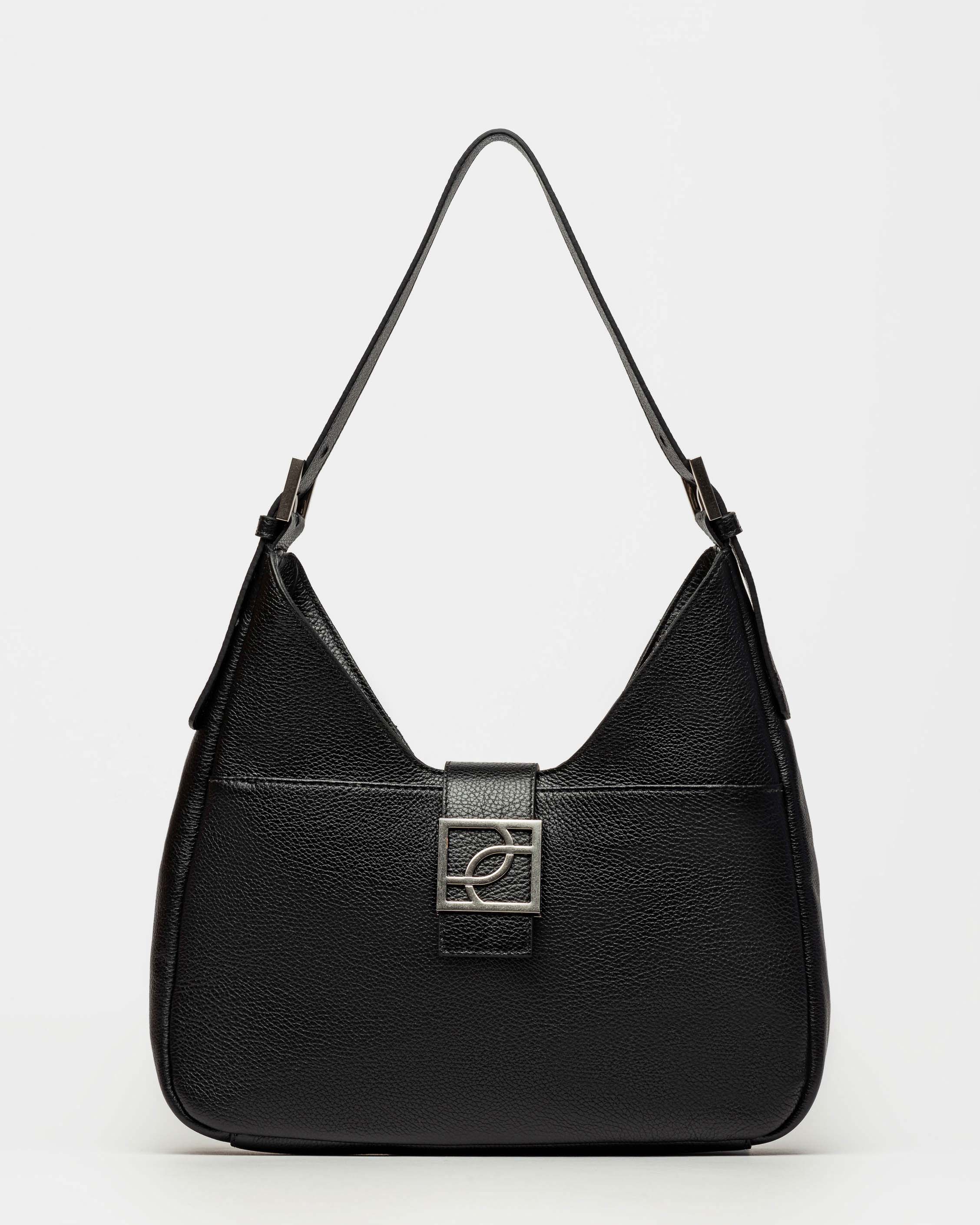 BOLSO SIGNATURE EN CUERO GRANEADO 1