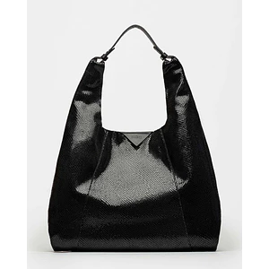 BOLSO THE SHOPPING EN CUERO GRABADO SNAKE