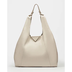 BOLSO THE SHOPPING EN CUERO GRANEADO