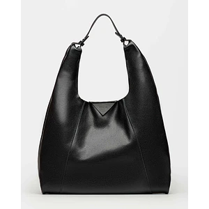 BOLSO THE SHOPPING EN CUERO GRANEADO