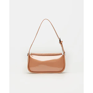CARTERA AL HOMBRO LEAF EN EFECTO CUERO CHAROL