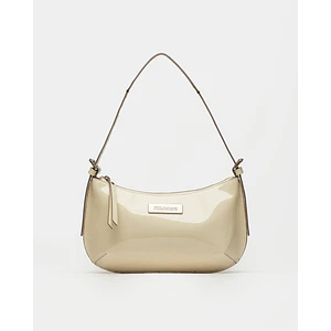 CARTERA AL HOMBRO MIA EN CUERO CHAROL