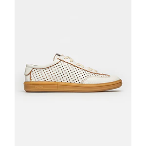SNEAKER LAUREN EN CUERO GRANEADO