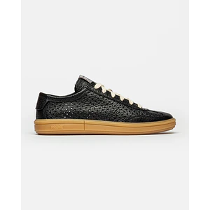 SNEAKER LAUREN EN CUERO GRANEADO