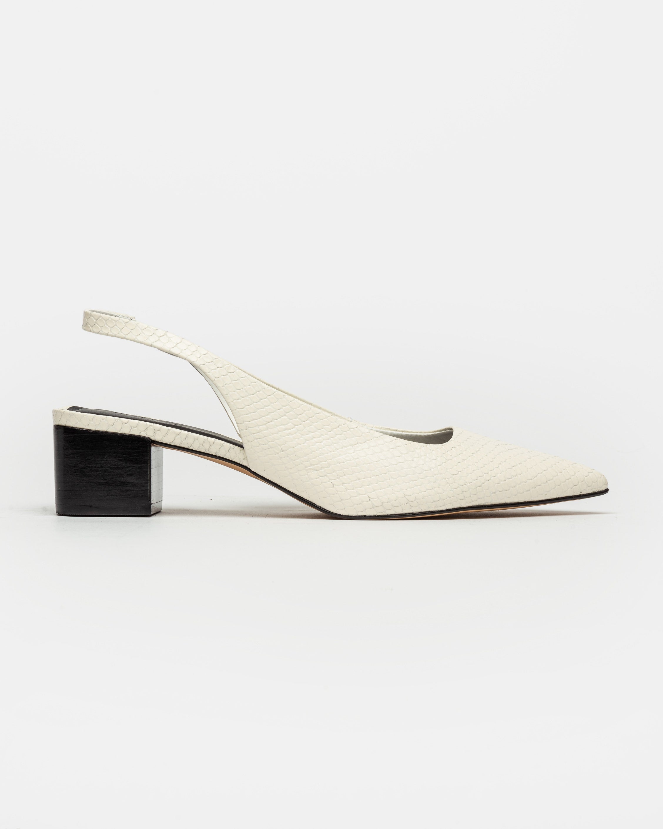 STILETTO MARGA EN CUERO SNAKE PRINT 1