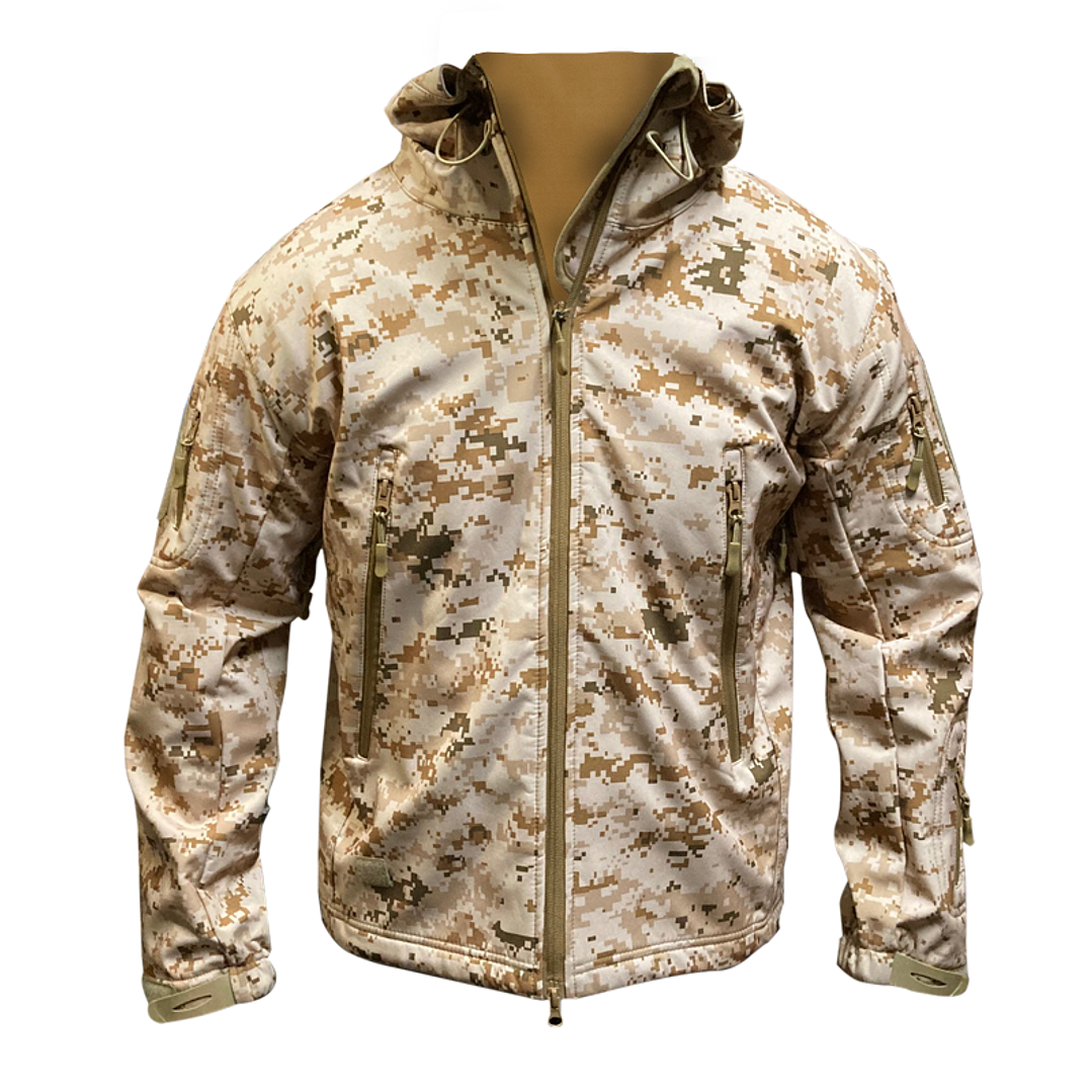 Chaqueta Táctica Chitac Pixelado Desierto 1