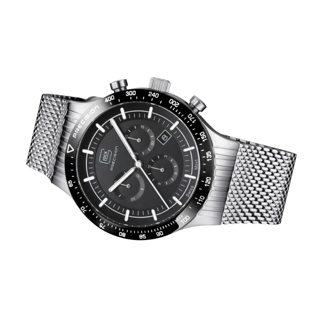 Reloj Glock Edición Limitada GW-34-4-24 Acero Plateada 2