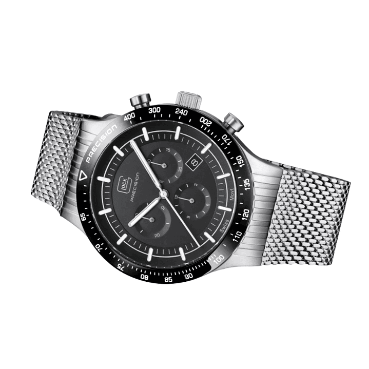 Reloj Glock Edición Limitada GW-34-4-24 Acero Plateada 2