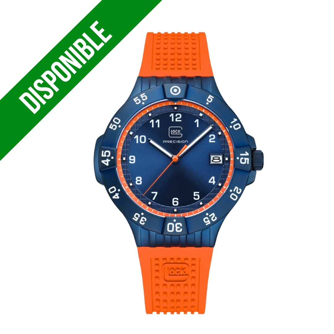 Reloj Glock Edición Limitada GW-15-8-22 Azul y Naranjo 1