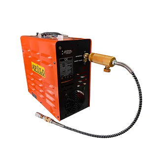 COMPRESOR ELECTRICO APOLO MAXIMUM PLUS NARANJO 12 – 220 VOLT DC 4500 PSI