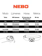 Linterna Frontal y de Gorra Recargable NEBO Mycro 400 Lúmenes - Miniatura 2