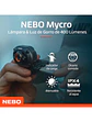 Linterna Frontal y de Gorra Recargable NEBO Mycro 400 Lúmenes - Miniatura 4