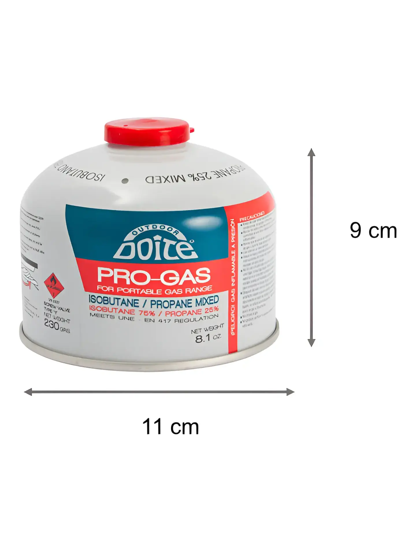 Doite fas 230 grs Pro gas camping 2