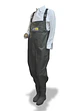 Wader Falcon Claw PVC verde militar con bota de fieltro 10 mm - Miniatura 1