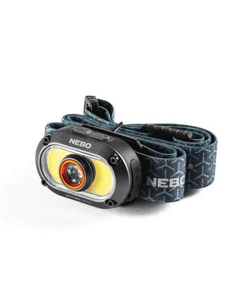 Linterna Frontal y de Gorra Recargable NEBO Mycro 500 Lúmenes