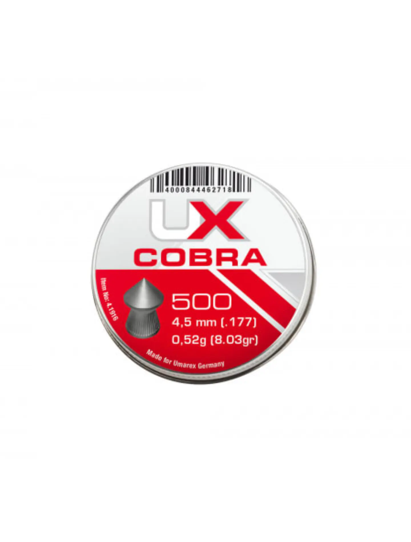 Poston cal 4.5 mm Umarex Cobra 500 pcs O,52 G 1
