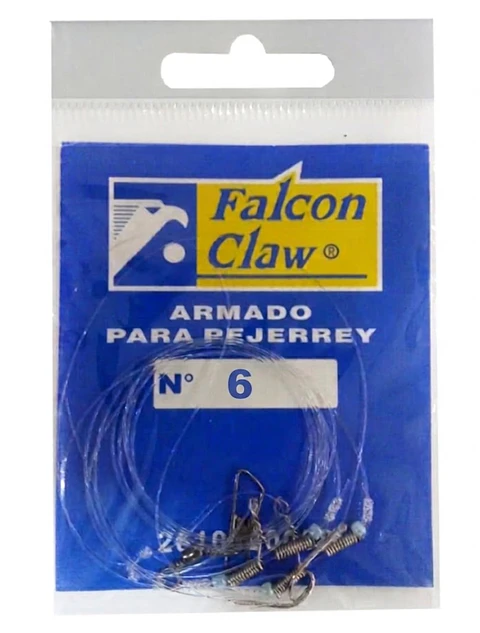 ARMADA PEJERREY FALCON CLAW-WDX 2 ANZUELOS #6