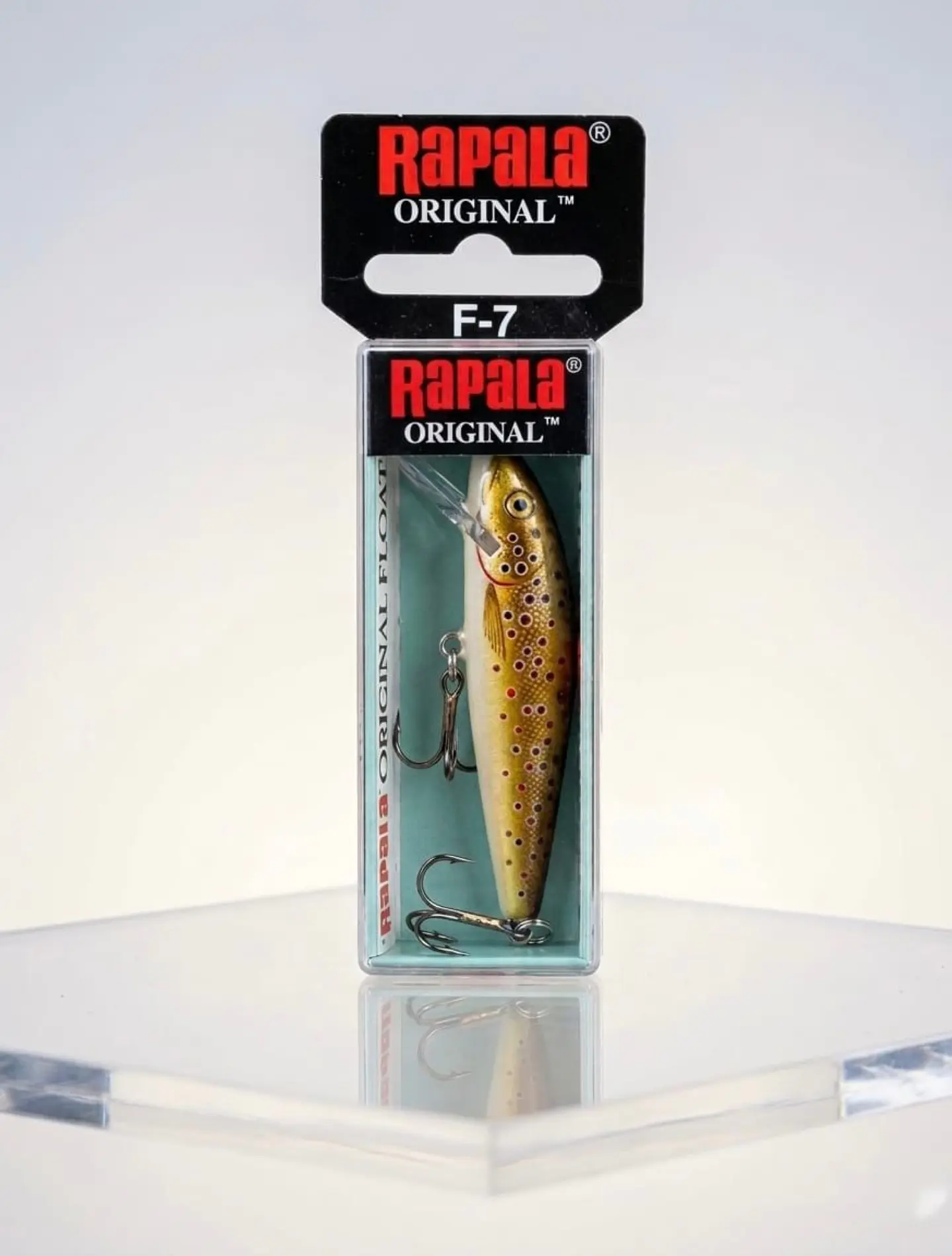 SEÑUELO RAPALA FLOTANTE F-7 COLOR Tr 1
