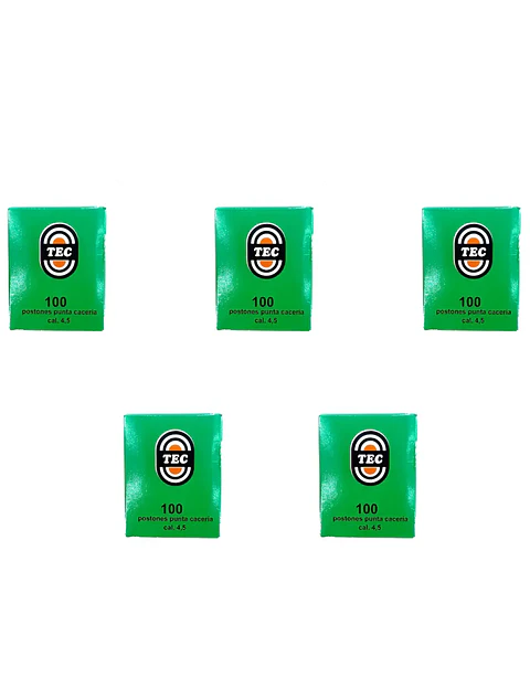 Postones TEC Magnum 4.5 mm (Caja de 100 unidades)