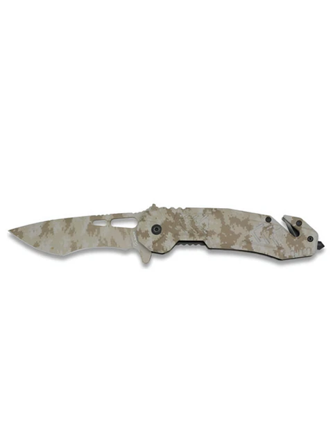 Navaja Táctica Albainox Arid Camo 8.8cm