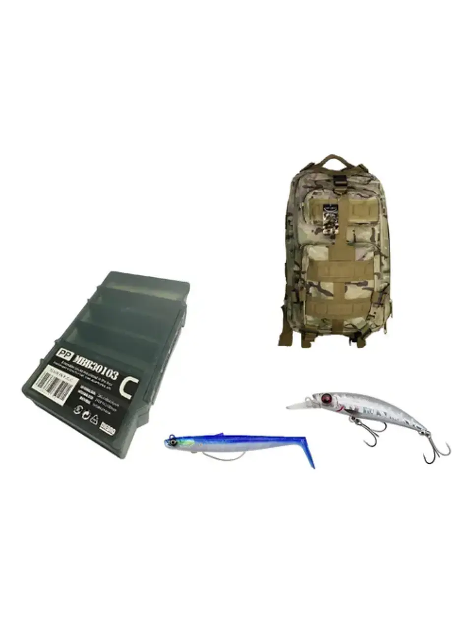 KIT DE PESCA BARBARIC/MEBAO/SAVAGE 1