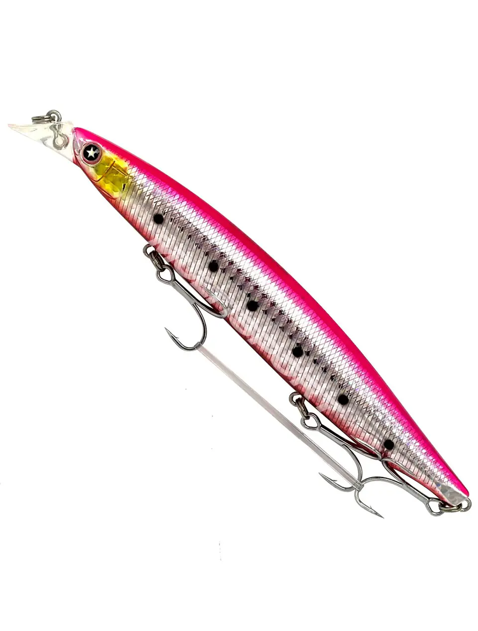 Señuelo De Pesca Sakana Shizuoka Crazy Pink 140s 31g Sinking 1