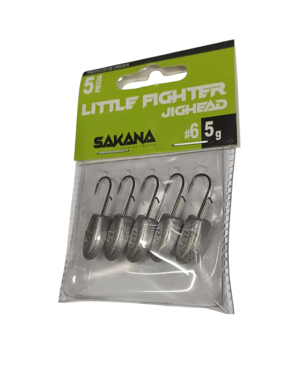 Anzuelo Plomado Sakana Jighead Little Fighter #6 (5 gramos) 1