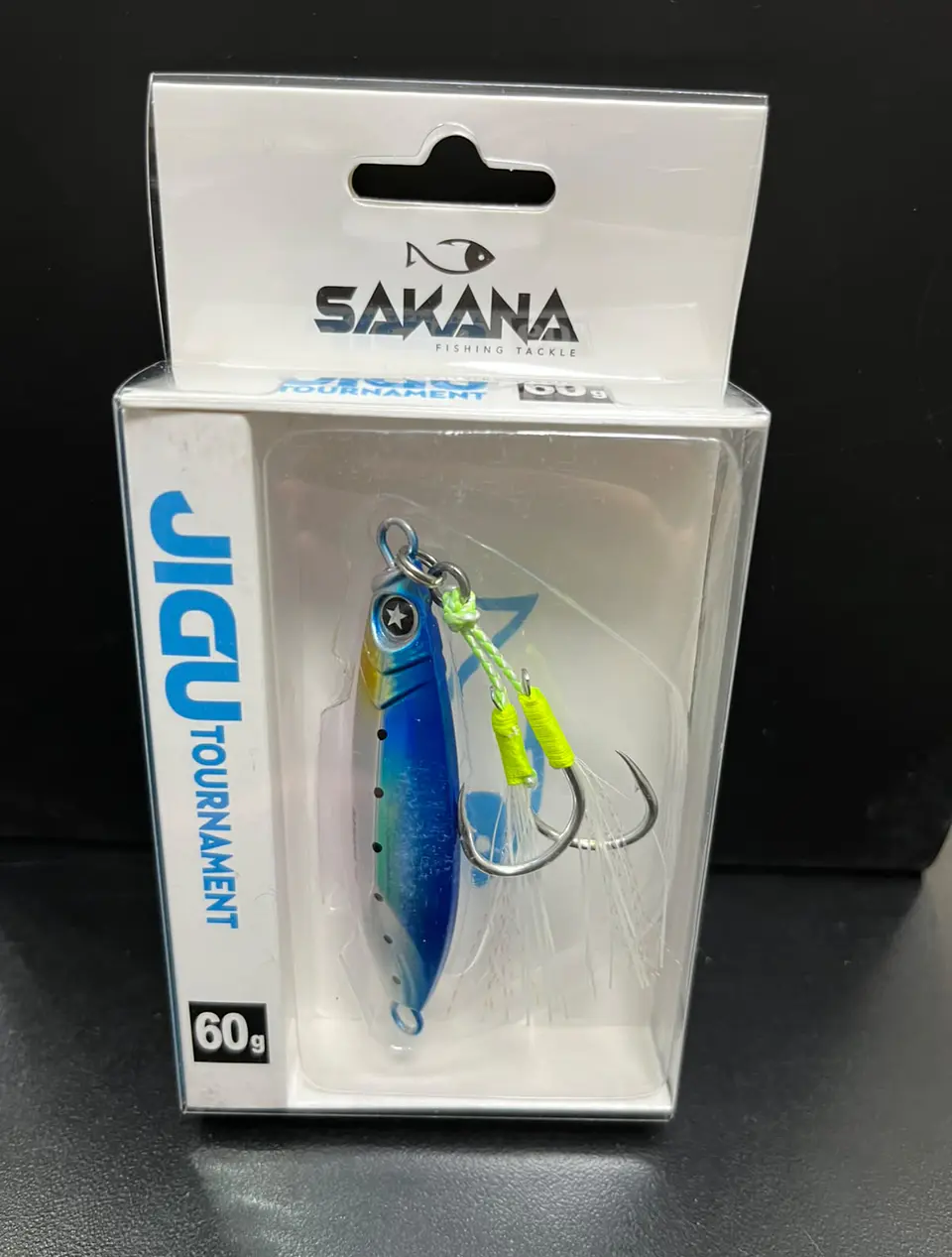 Señuelo Metálico Sakana Jigu Tournament 60g — Color Blue Sardine 1