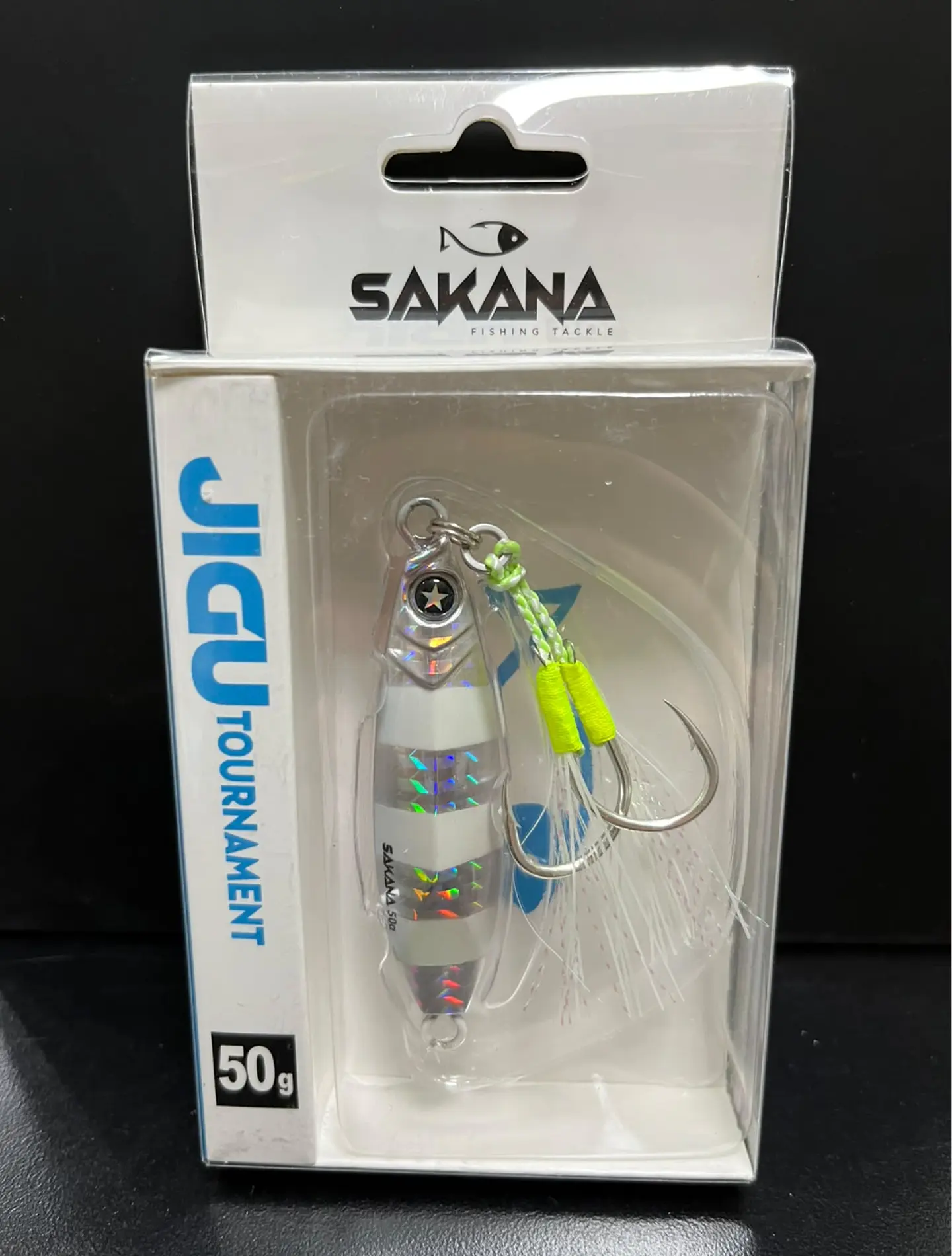 Señuelo Metálico Sakana Jigu Tournament 50g — Color Fury 1