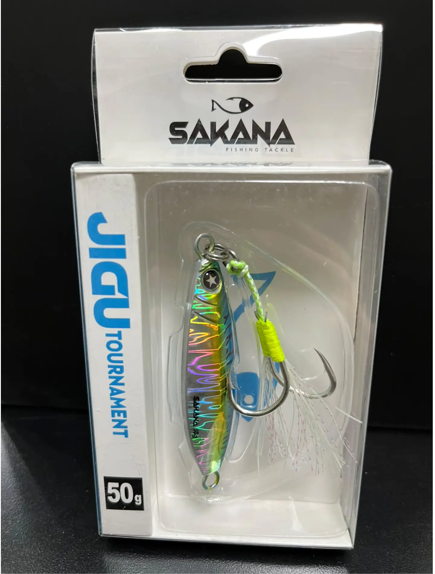 Señuelo Metálico Sakana Jigu Tournament 50g — Color Sea Tiger 1