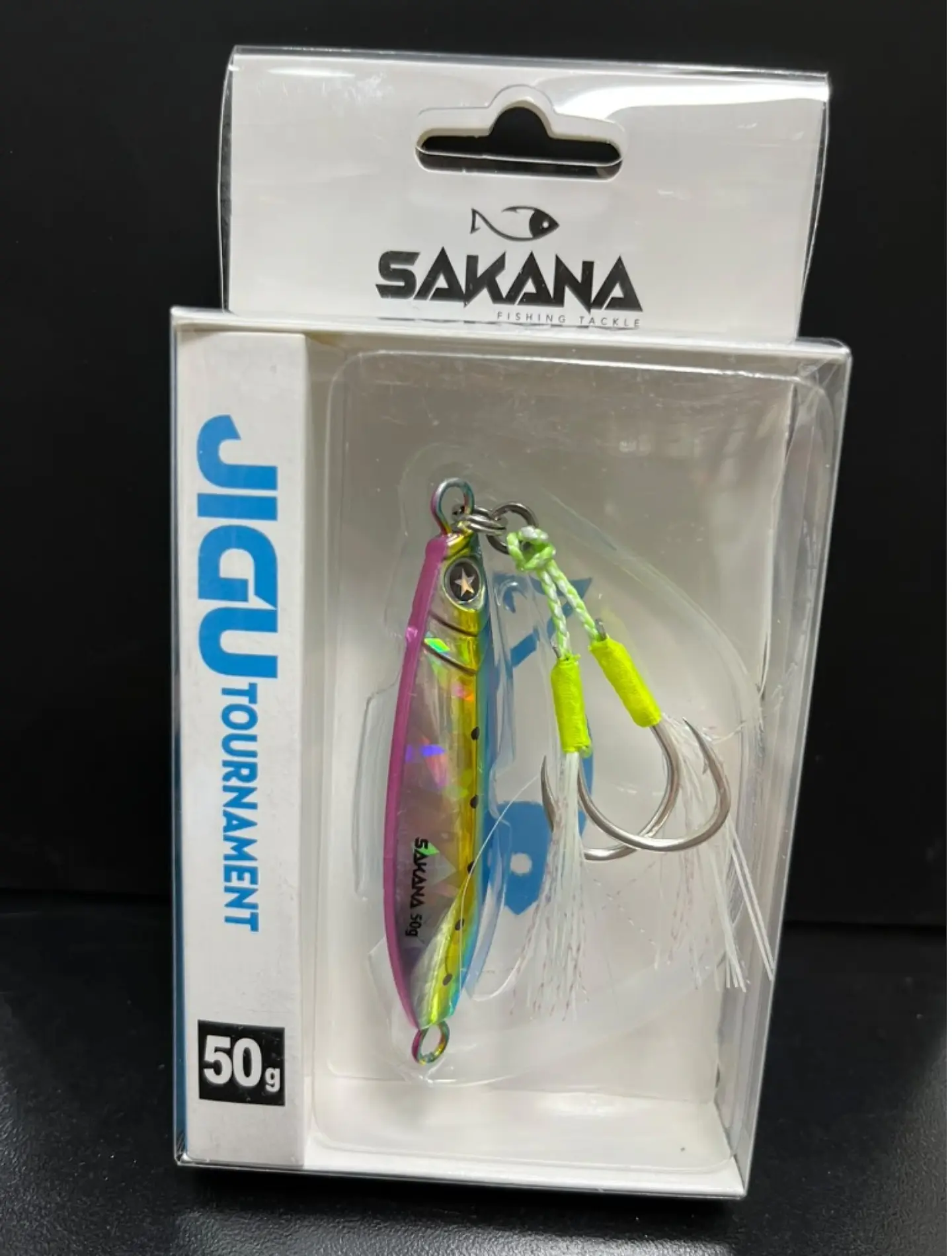 Señuelo Metálico Sakana Jigu Tournament 50g — Color Yin 1