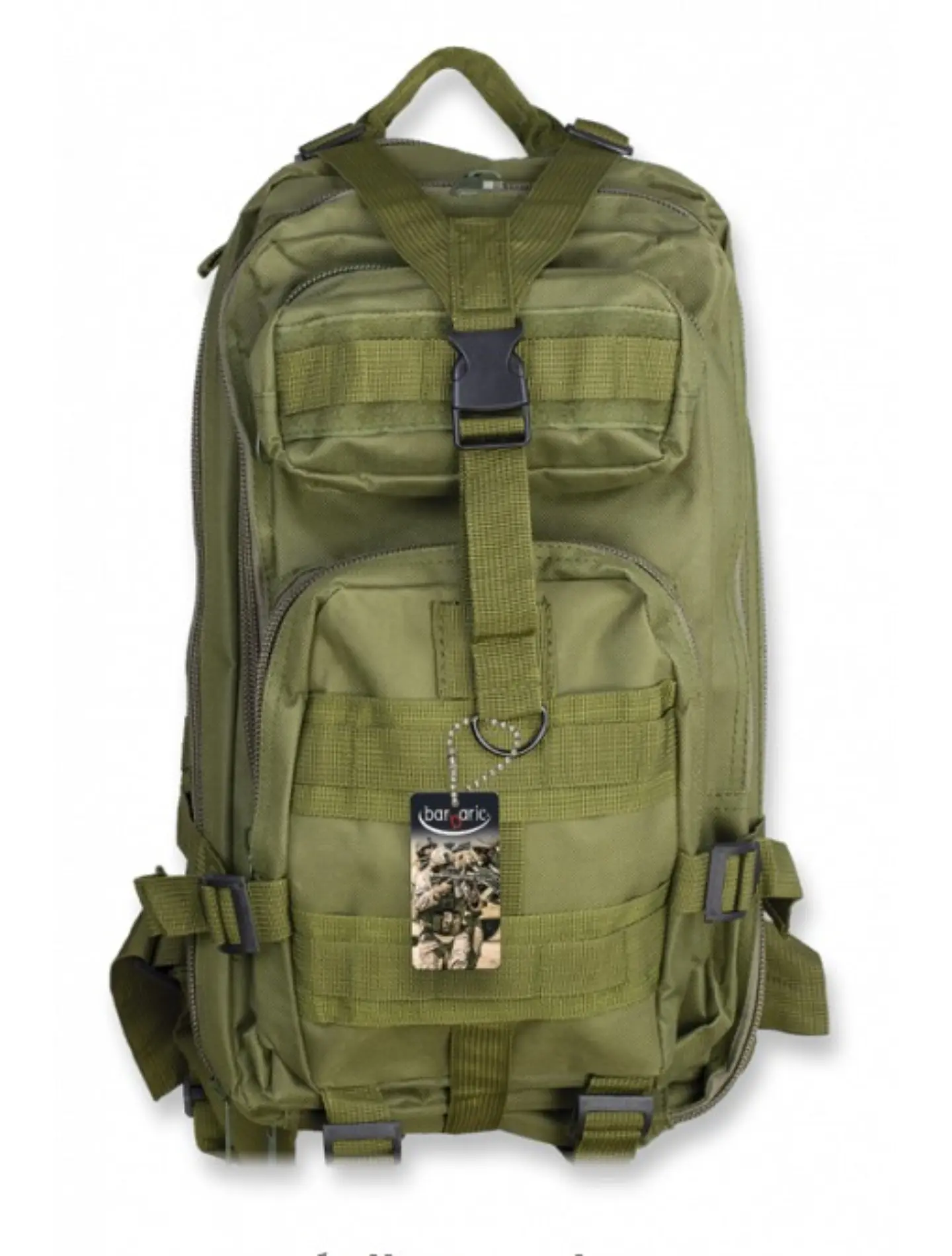 BARBARIC VERDE OSCURO 30LT 1