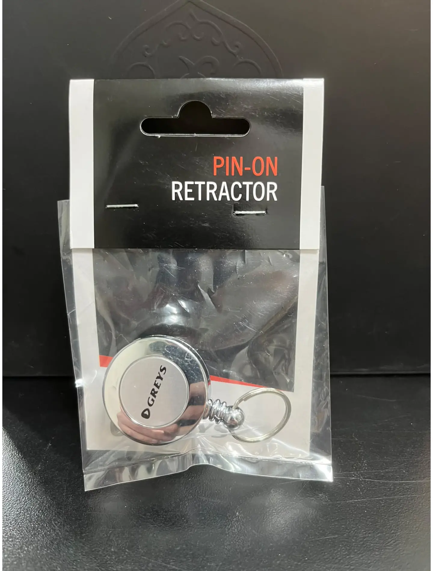 RETRÁCTIL DE PESCA GREYS PIN-ON RETRACTOR 1