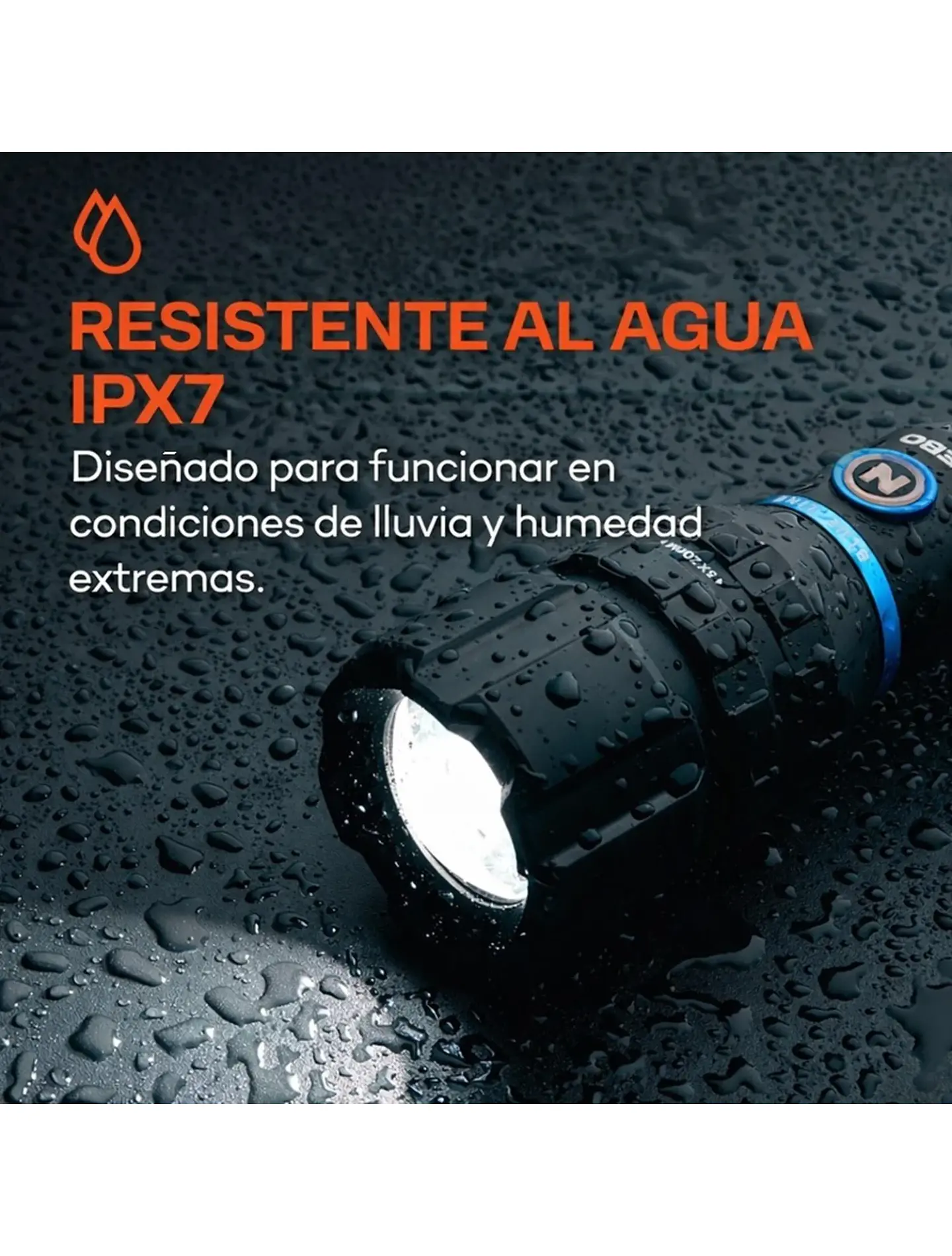 Linterna NEBO BLUELINE 2600 – Flex Power + Power Bank 6