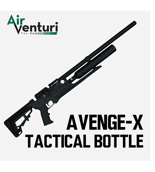 RIFLE AVENGE X1-AT TAC SYNT CALIBRE 5.5 DEPOSITO DE AIRE TUBO