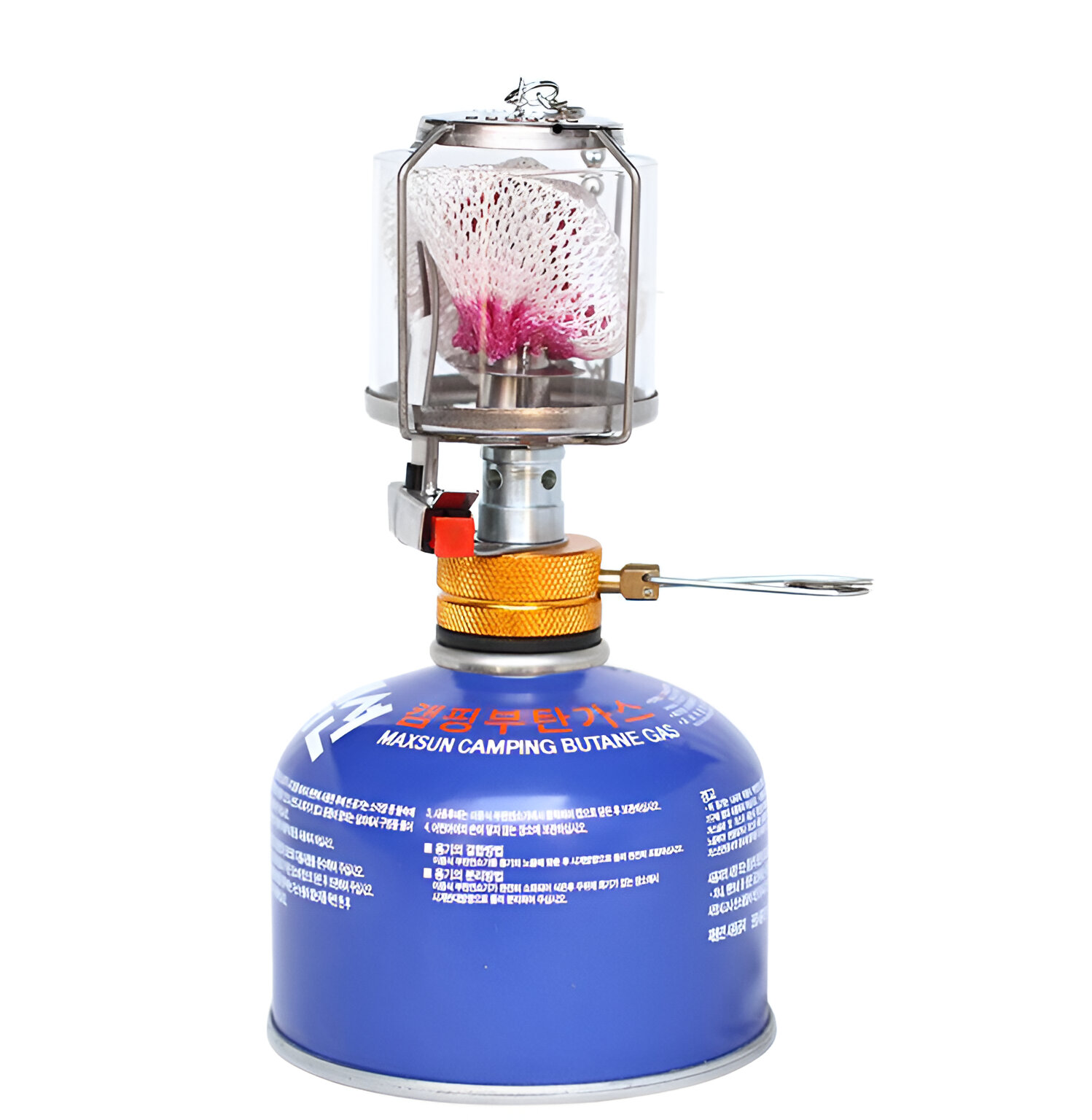 MINI LAMPARA DE GAS PARA CAMPING DEFENSOR