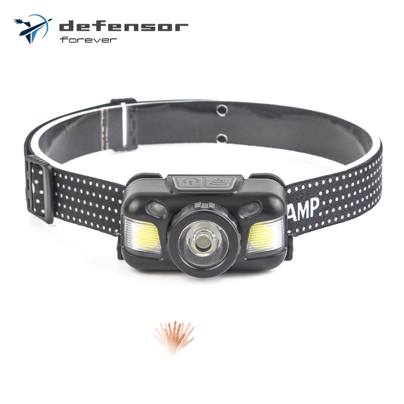 LINTERNA RECARGABLE CON SENSOR DEFENSOR 79-42