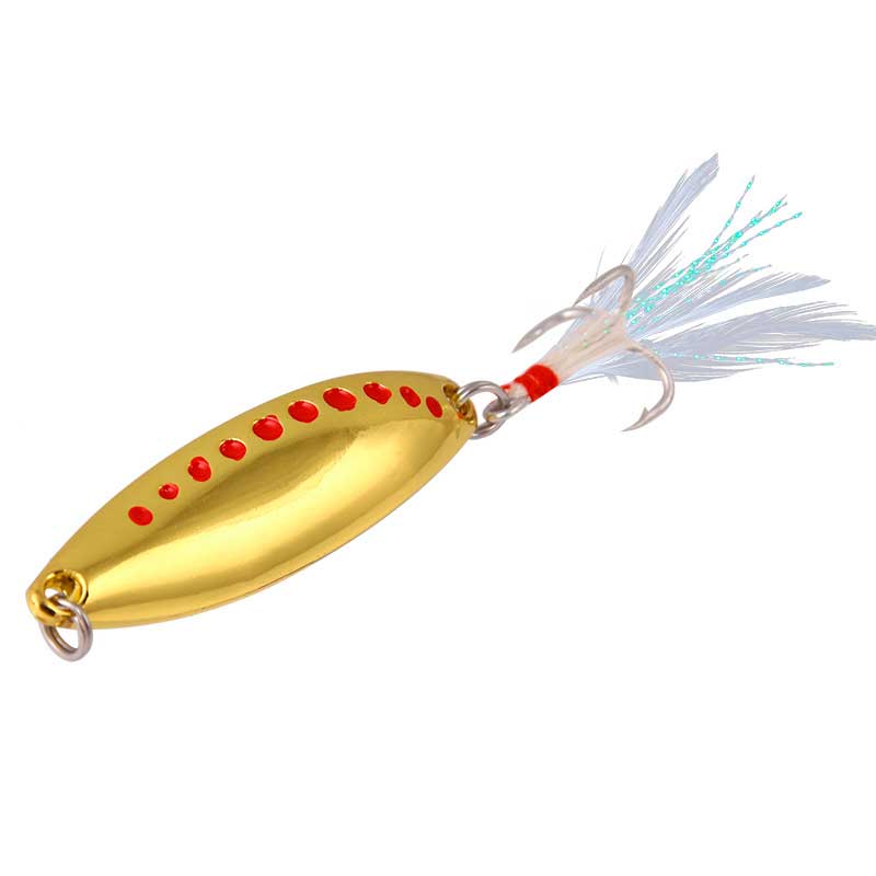 SPOON CON PLUMA 10G DEFENSOR PUNTO ROJO