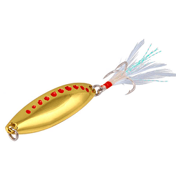 SPOON CON PLUMA 10G DEFENSOR PUNTO ROJO