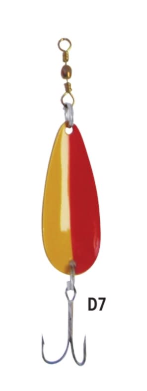 CUCHARA FALCON CLAW TROLLING SALMON Blue Green White #005