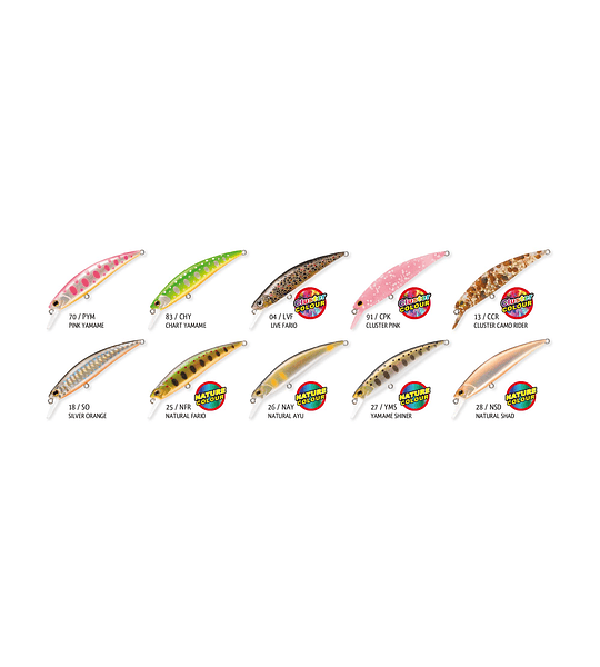 SEÑUELO RAPTURE BAKIN NATIVE 70S 