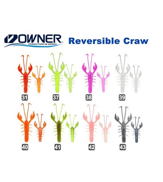 VINILO UL REVERSIBLE CRAW CAMARON 2,2