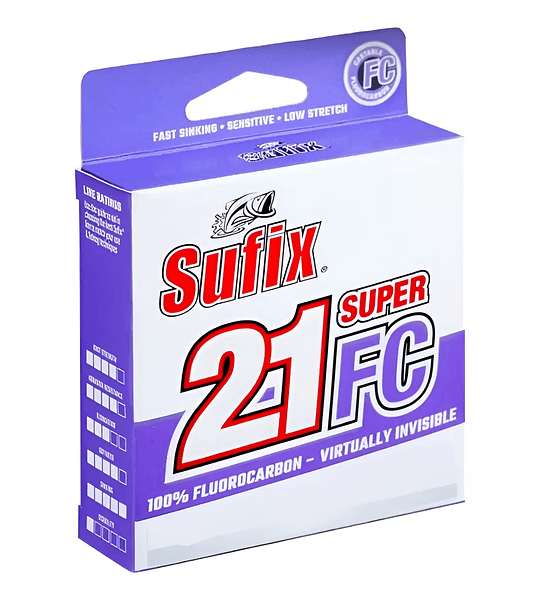 Fluorocarbono Pesca Sufix 21 Super FC