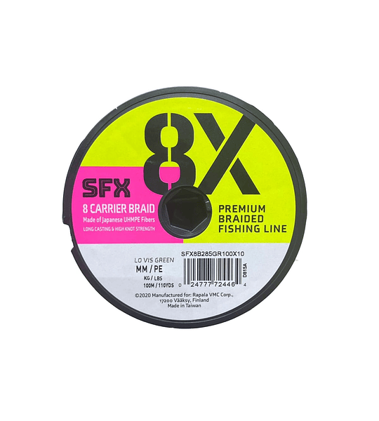 MULTIFILAMENTO SUFIX SFX 8X VERDE